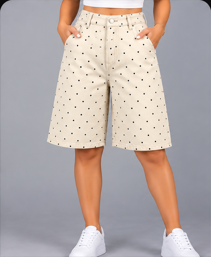 Short Jeans Feminino Frente